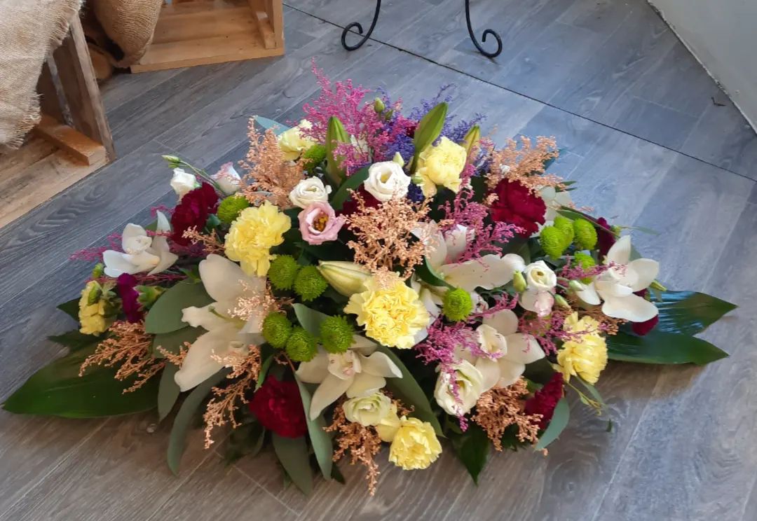 Oval Funeral Wreath