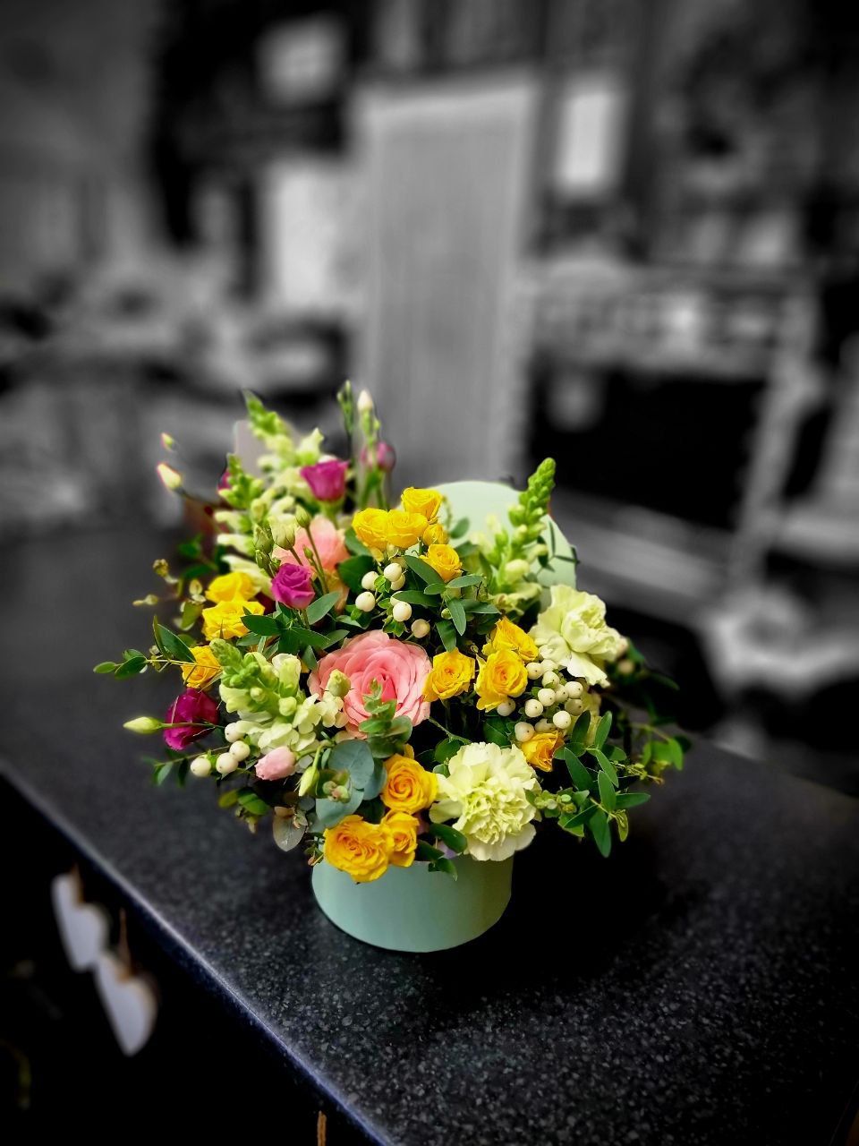 Green Hat Box
