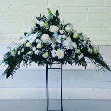 All white Coffin Spray
