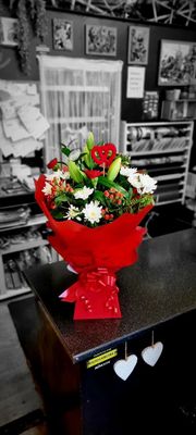 Mixed Flower Bouquet with Lilly