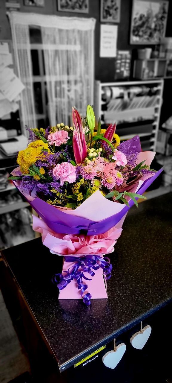 Pink and Purple Bouquet