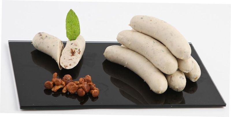 Boudin blanc à l'ancienne aux Girolles