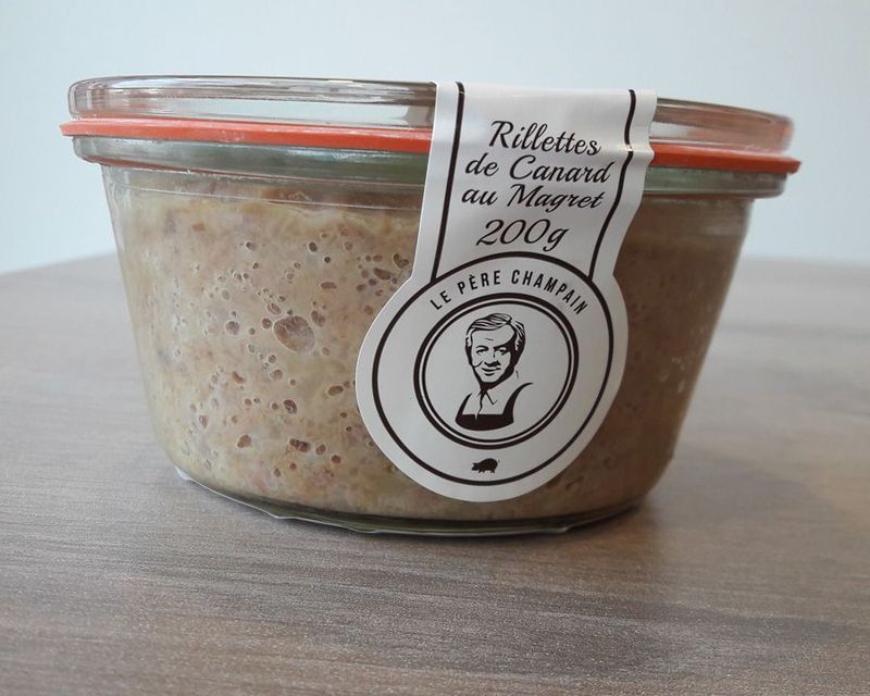 Rillettes de Canard au Magret fumé