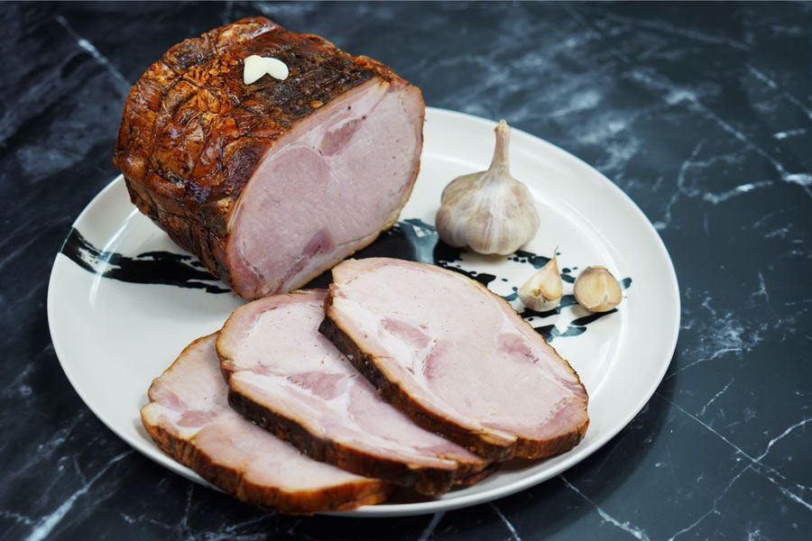 Rôti cuit marmite à l'ail frais du Père Champain