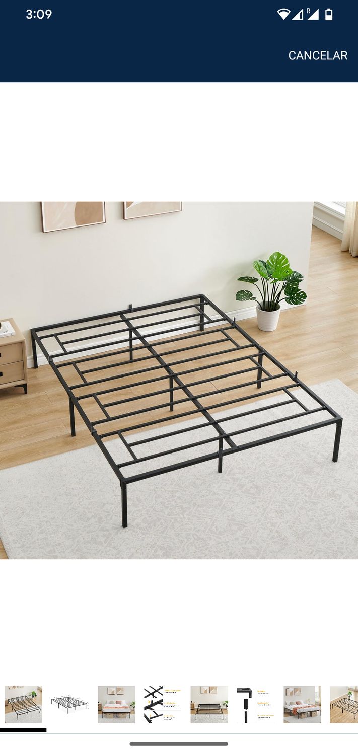 Cama Full completo Metal nueva new