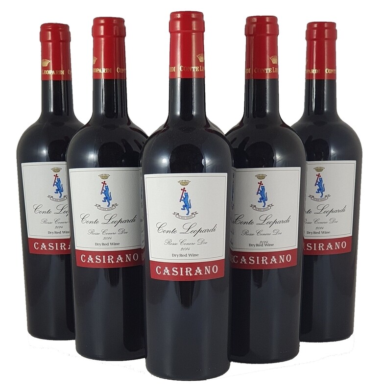 CASIRANO Rosso Conero Doc 2016
Confezione da 6 Bottiglie CASIRANO Rosso Conero Doc 2016
Confezione da 6 Bottiglie