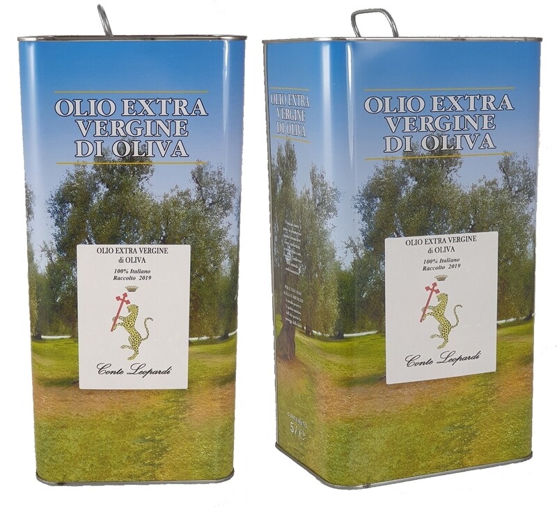 Olio extra vergine di oliva 2019 -
N. 2 Latte da 5 Litri Olio extra vergine di oliva 2019 -
N. 2 Latte da 5 Litri