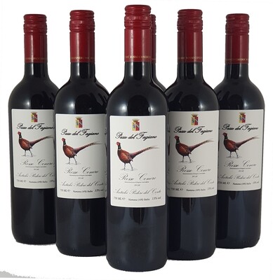 PASSO del FAGIANO - Rosso Conero DOC 2016 -
OFFERTA SPECIALE - CONFEZIONE DA 6 BOTTIGLIE
con il pratico Tappo Stelvin (a vite) a sole: PASSO del FAGIANO - Rosso Conero DOC 2016 -
OFFERTA SPECIALE - CONFEZIONE DA 6 BOTTIGLIE
con il pratico Tappo Stelvin (a vite) a sole: