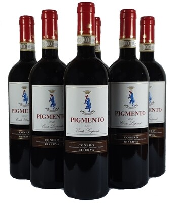 PIGMENTO Conero DOCG Riserva 2010
Confezione da 6 Bottiglie PIGMENTO Conero DOCG Riserva 2010
Confezione da 6 Bottiglie