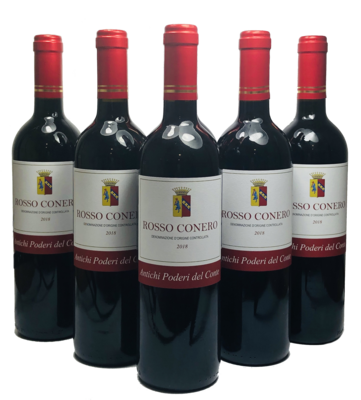 ROSSO CONERO DOC Antichi Poderi del Conte 2018
Confezione da 6 bottiglie ROSSO CONERO DOC Antichi Poderi del Conte 2018
Confezione da 6 bottiglie