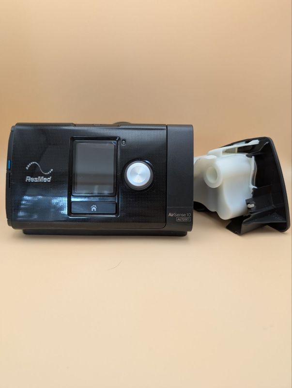 CPAP Resmed Autoset Airsense 10 mit neuem Motor + Garantie +Seitenabdeckung