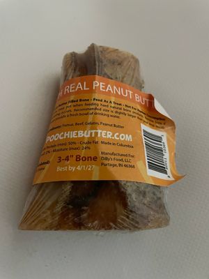 Femur Bone With Peanut Butter