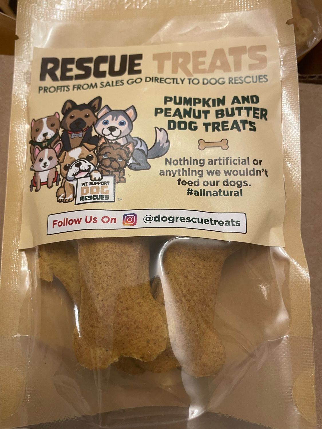 Dog Treats Pumpkin And Peanut Butter