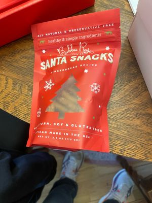 Santa Snacks Bag For Dogs