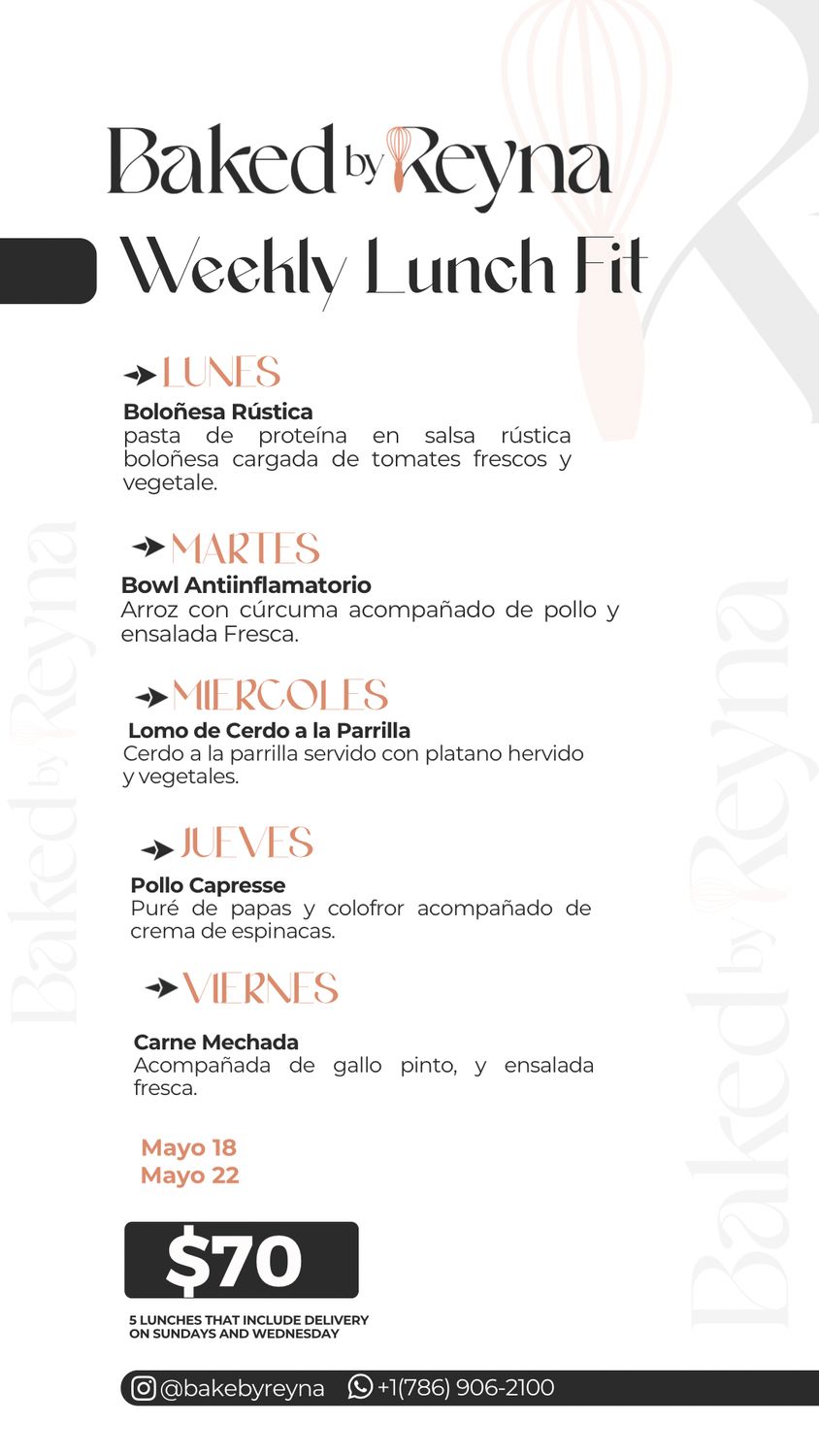 Menu fit
