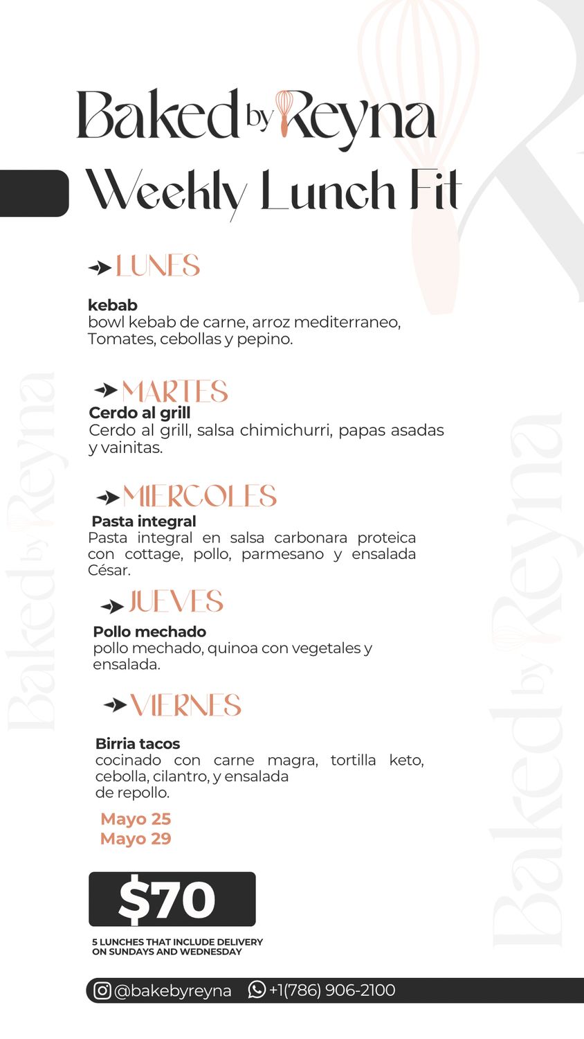 Menu fit