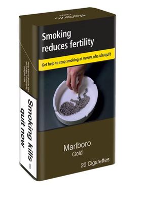 Marlboro Gold 20 Cigarettes - Premium Quality - 45-Minute Doorstep Delivery in London