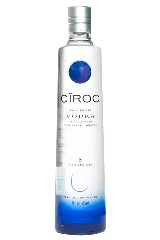 Ciroc Premium Vodka 70 Cl - Ultra-Smooth French Vodka - Ideal for Cocktails &amp; Sipping