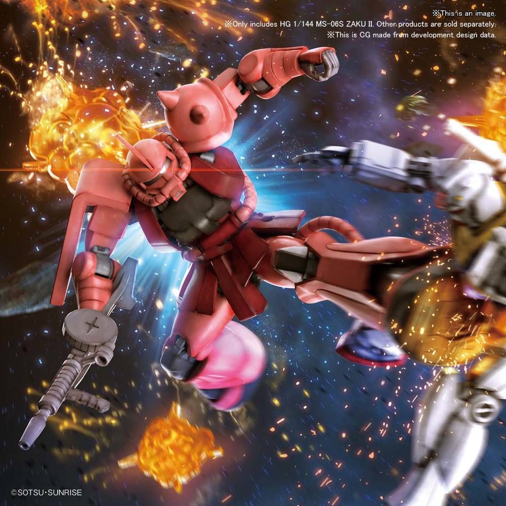 Ms-06s char&#39;s Zaku II hguc mk