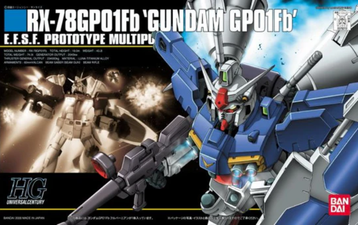HGUC 1/144 #18 RX-78GP01-Fb Gundam Zephyranthes