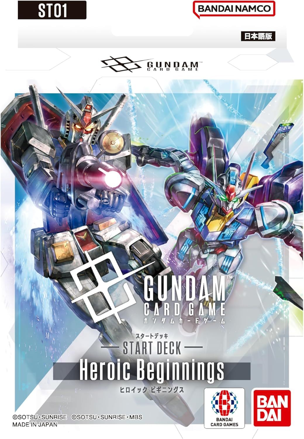 Bandai - Gundam Card Game: [ST01] Heroic Beginnings Starter Deck