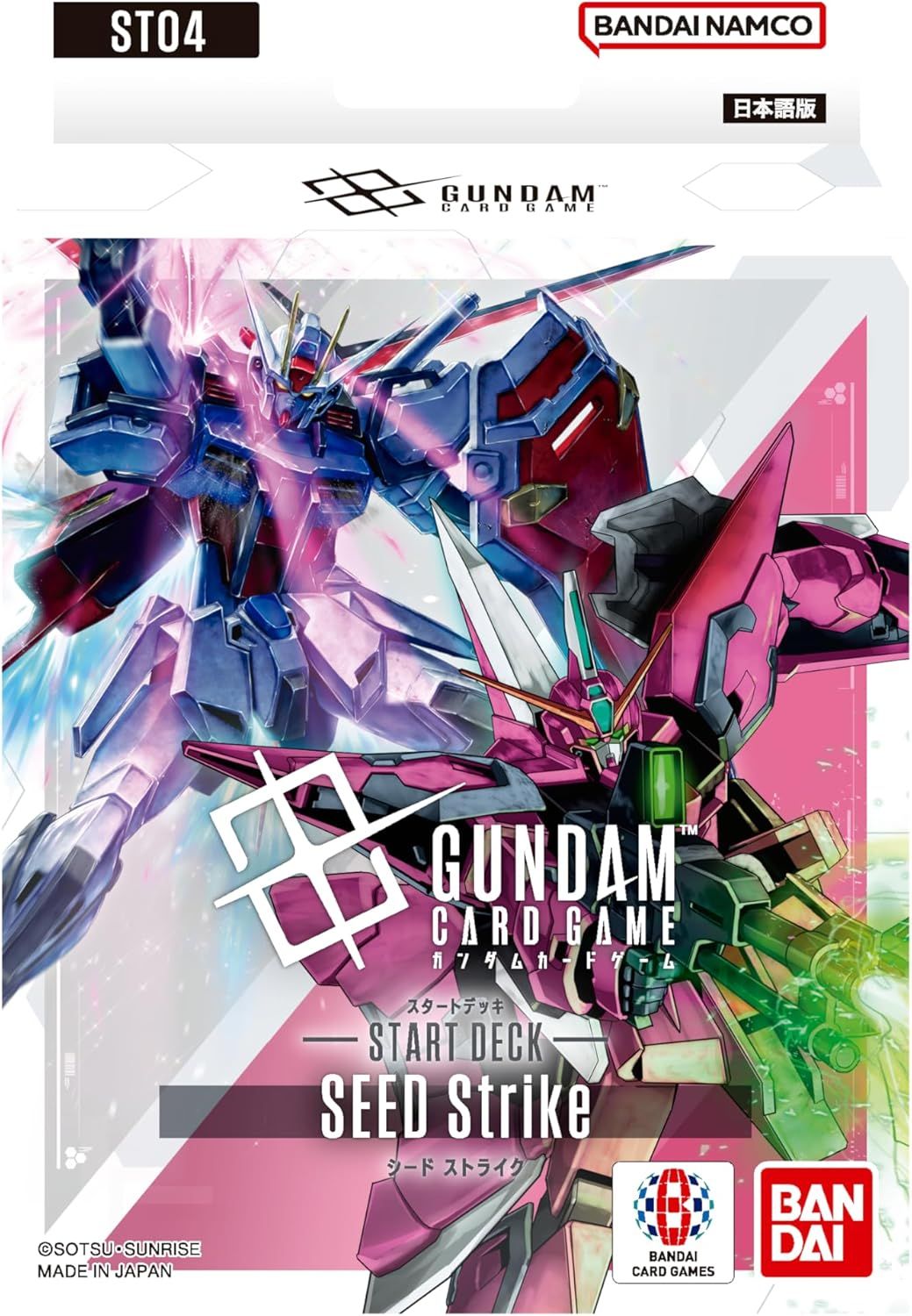 Bandai - Gundam Card Game: [ST04] SEED Strike Starter