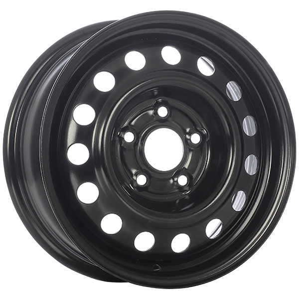 RNB/STEEL WHEEL Black E-Coating 15x6.0 BOLT PATTERN 5x114.3