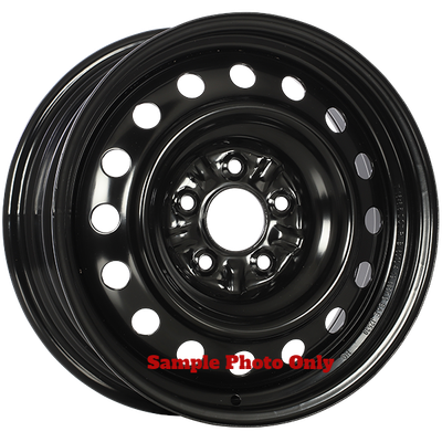 BLACK STEEL WHEEL 16 X 6.5, 5-127, 71.5 CB, 40 OFFSET