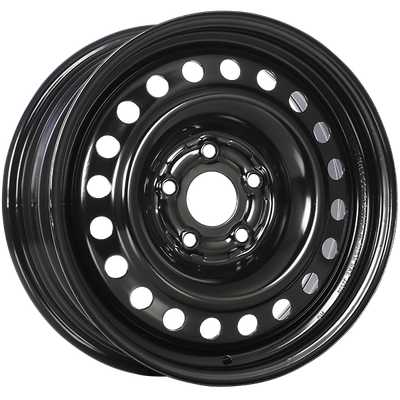 RNB/STEEL WHEEL Black E-Coating 16x6.5 BOLT PATTERN 5x114.3 RNB16013B
