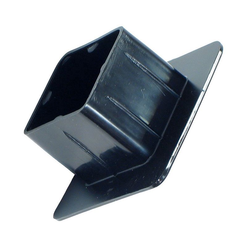 BLACK RECEIVER COVER 2-1 / 8" O.S. 1-1 / 4" I.S. BLACK