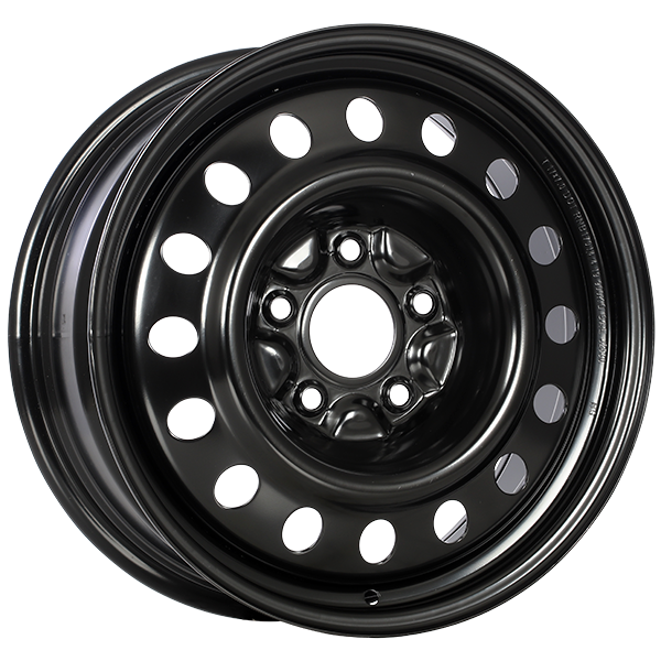 RNB/STEEL WHEEL Black Armour Coat 17x7.0 BOLT PATTERN 5x127