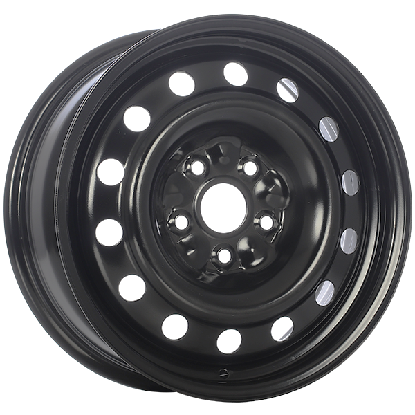 RNB/STEEL WHEEL Black E-Coating 16x6.5 BOLT PATTERN 5x112 RNB16020B