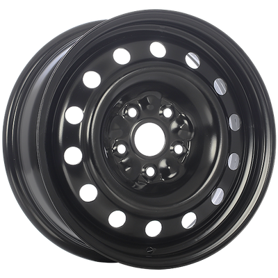 RNB/STEEL WHEEL Black E-Coating 16x6.5 BOLT PATTERN 5x112 RNB16020B