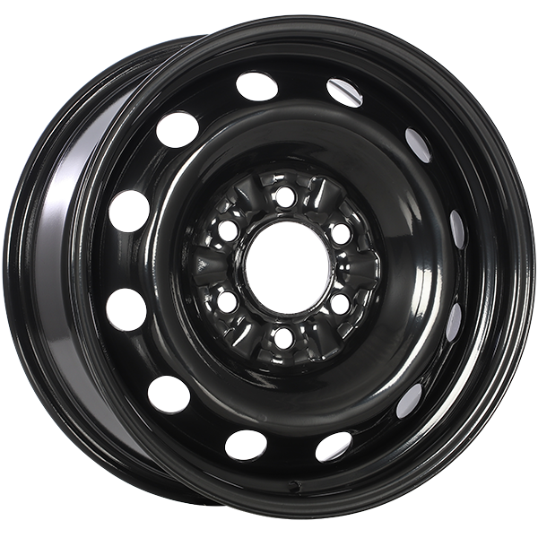 RNB/STEEL WHEEL Black E-Coating 17x7.0 BOLT PATTERN 6x132