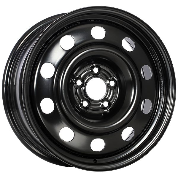 RNB/STEEL WHEEL Black E-Coating 17x7.0 BOLT PATTERN 5x108