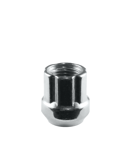 Ceco CD3804-1 - (1) Chrome 6 Spline Open End Cone Seat Nut 1/2 21mm 19/21mm Hex