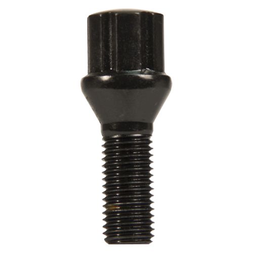 RTX TB0106B - (1) RTX 6 SPLINE 27mm Bolt 12x1.25 BLACK