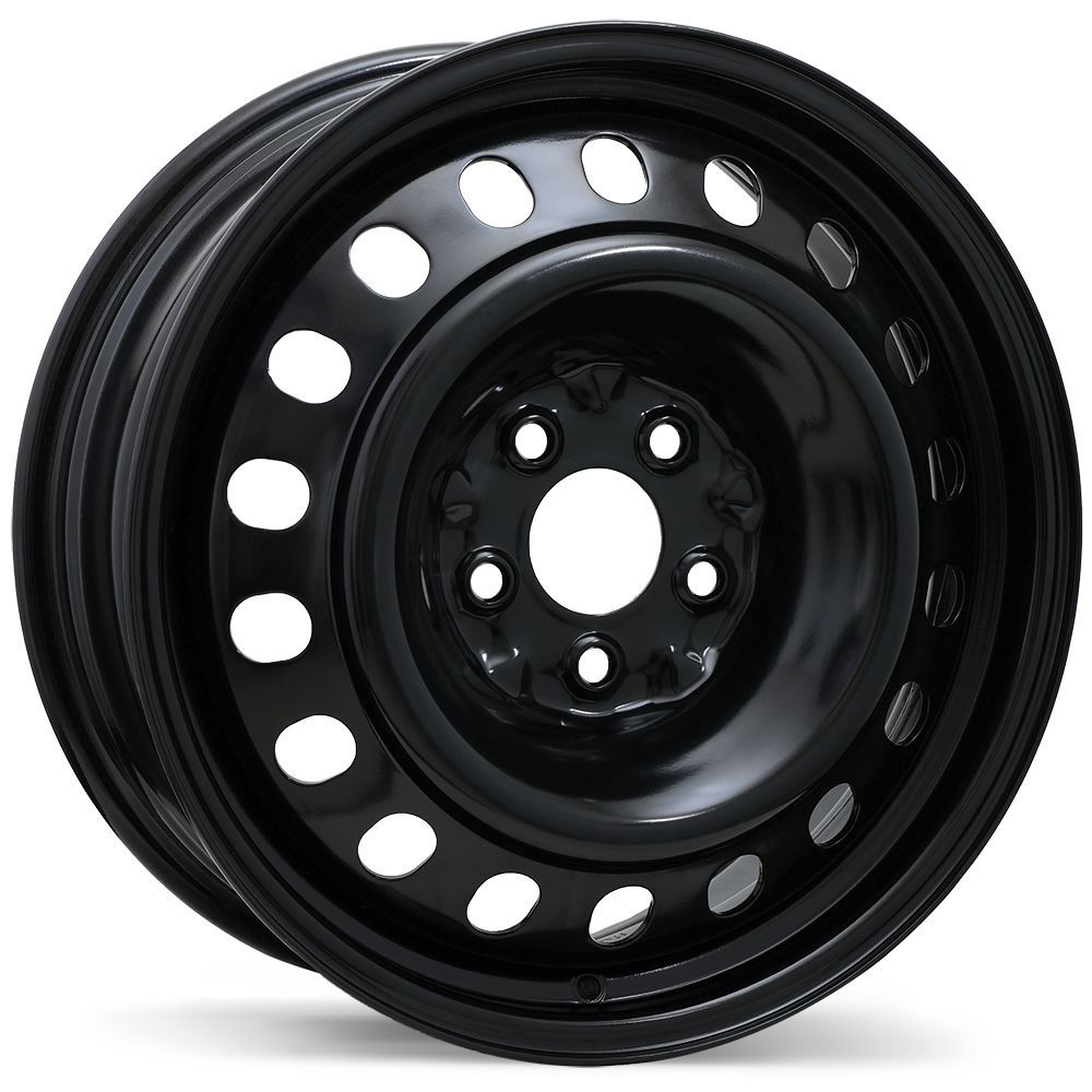 STEEL WHEEL Black 17x6.5 Bolt Pattern 5x114.3