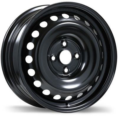 STEEL WHEEL Black 15x6.0 Bolt Pattern 4x100