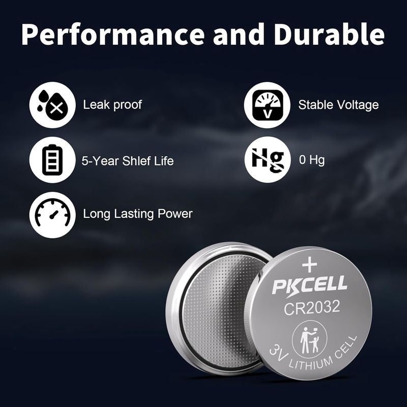 CR2032 LITHIUM BATTERY 5 PC