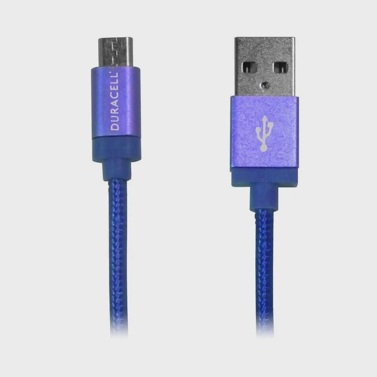 Duracell Micro Usb Charge &amp; Sync Blue