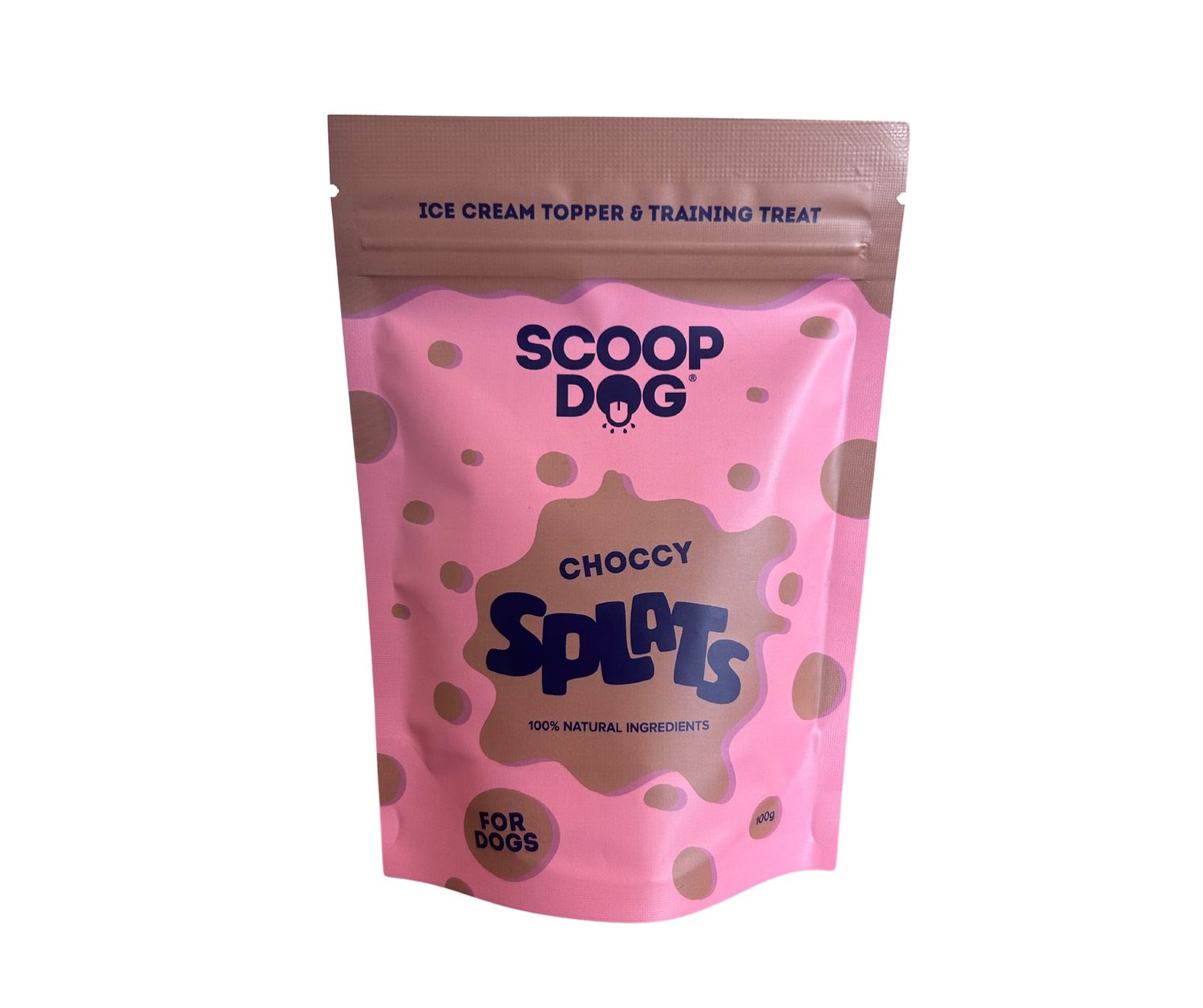Scoop Dog Splats, Flavour: Choccy 100g