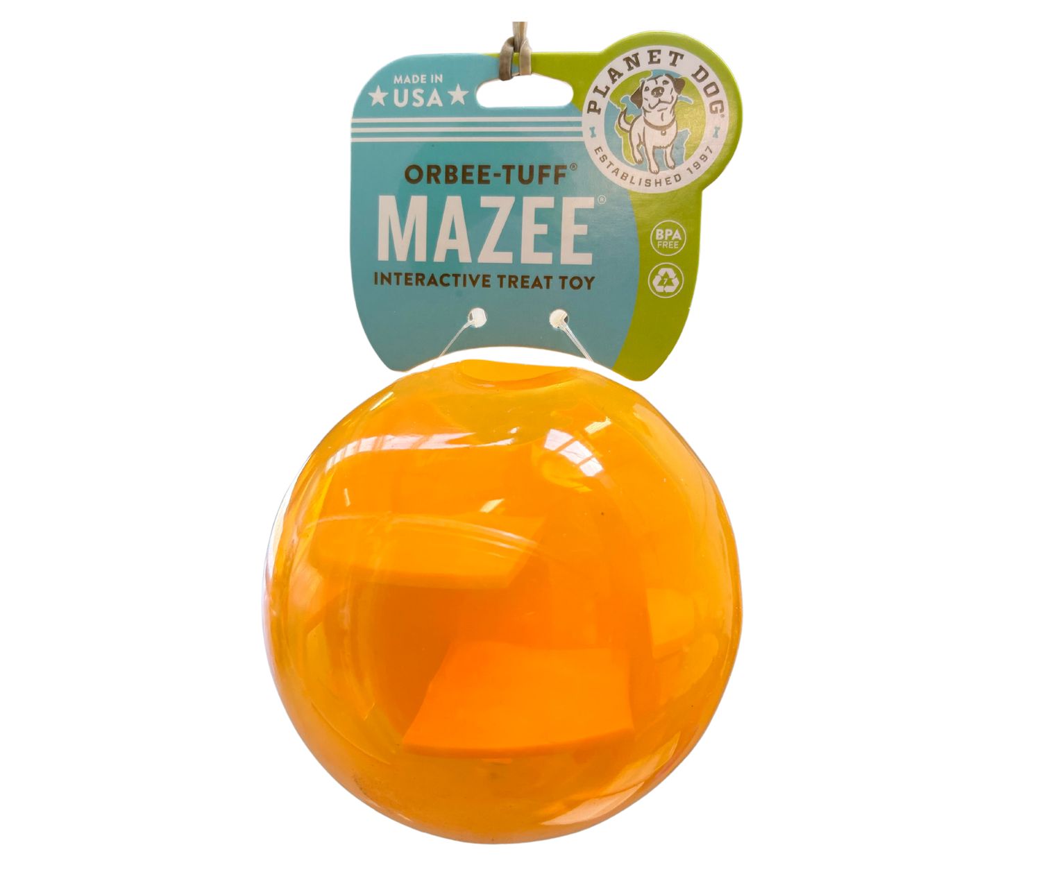 Orbee Tuf - Mazee (Orange), Colour: Orange