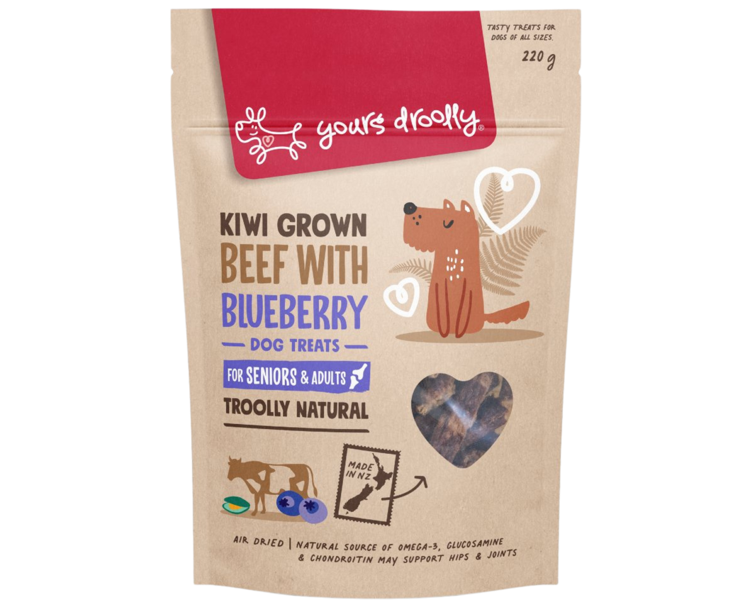 Yours Droolly - Beef &amp; Blueberry