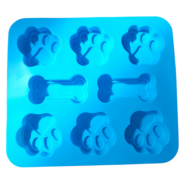 Silicone Paw &amp; Bone Mould