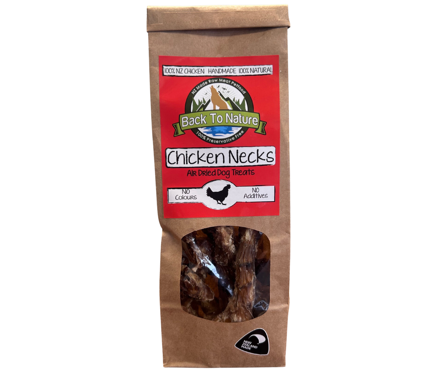 Back To Nature Dried Treats Chicken Necks