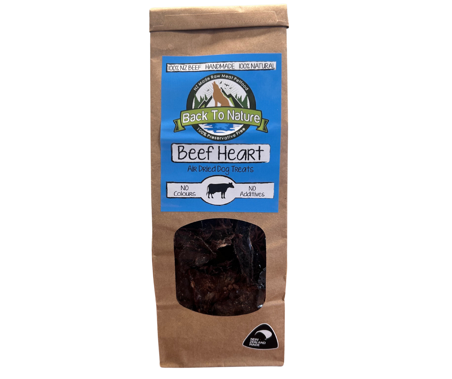 Back To Nature Dried Treats Beef Heart