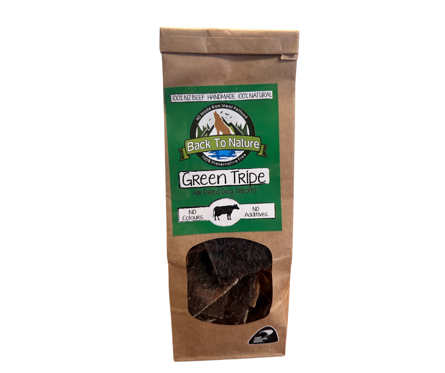 Back To Nature Dried Treats Green Tripe