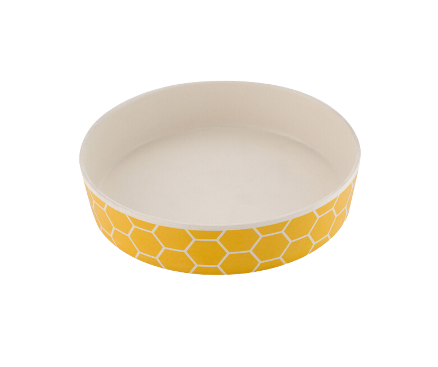 Beco Classic Bamboo Cat Bowl - Honeycomb