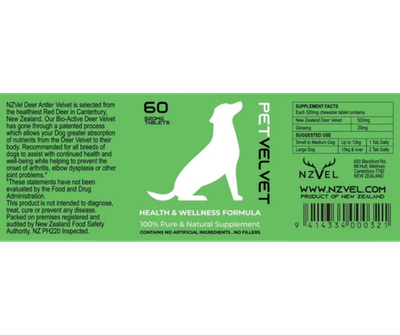 NZ Deer Velvet - Health &amp; Wellness